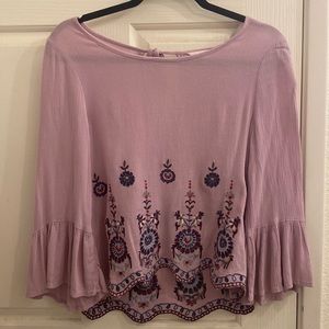 Aeropostale purple blouse